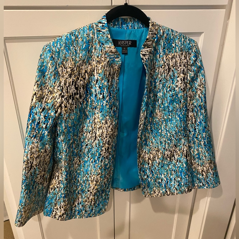 Kasper cropped jacket
